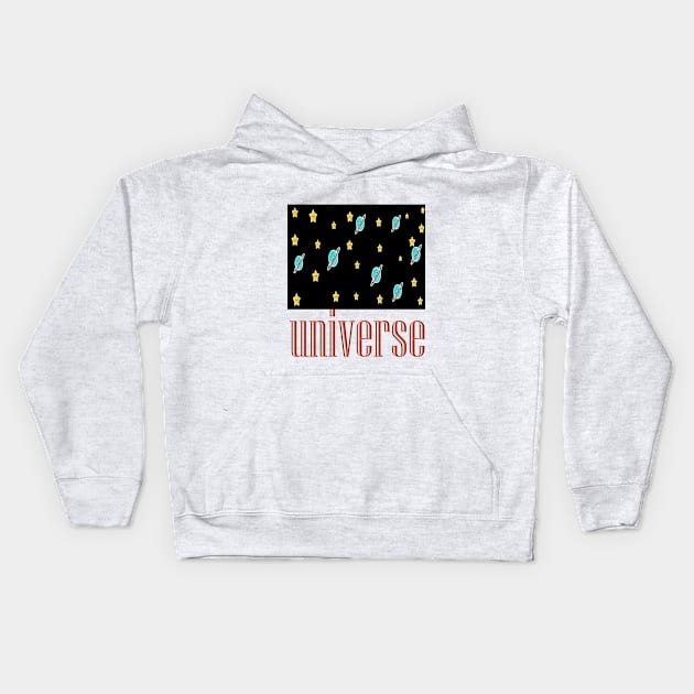 universe Kids Hoodie by paulashish